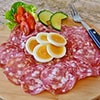 Cold Cuts with Boiled Eggs