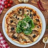 Mushroom & Olive Pizza